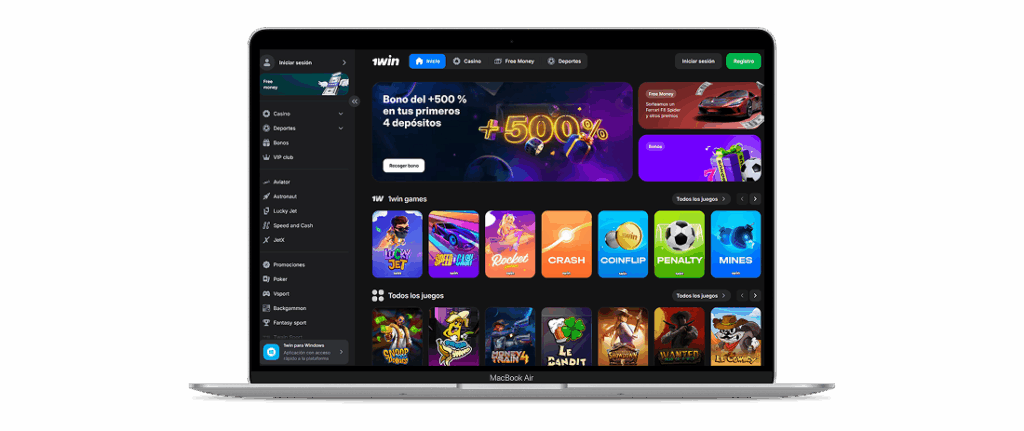 Plataforma de apuestas deportivas y casino en línea 1win Venezuela